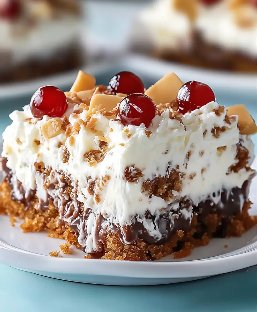 Mounds Poke Cake