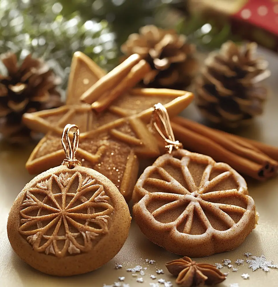 Cinnamon Spice Holiday Ornaments