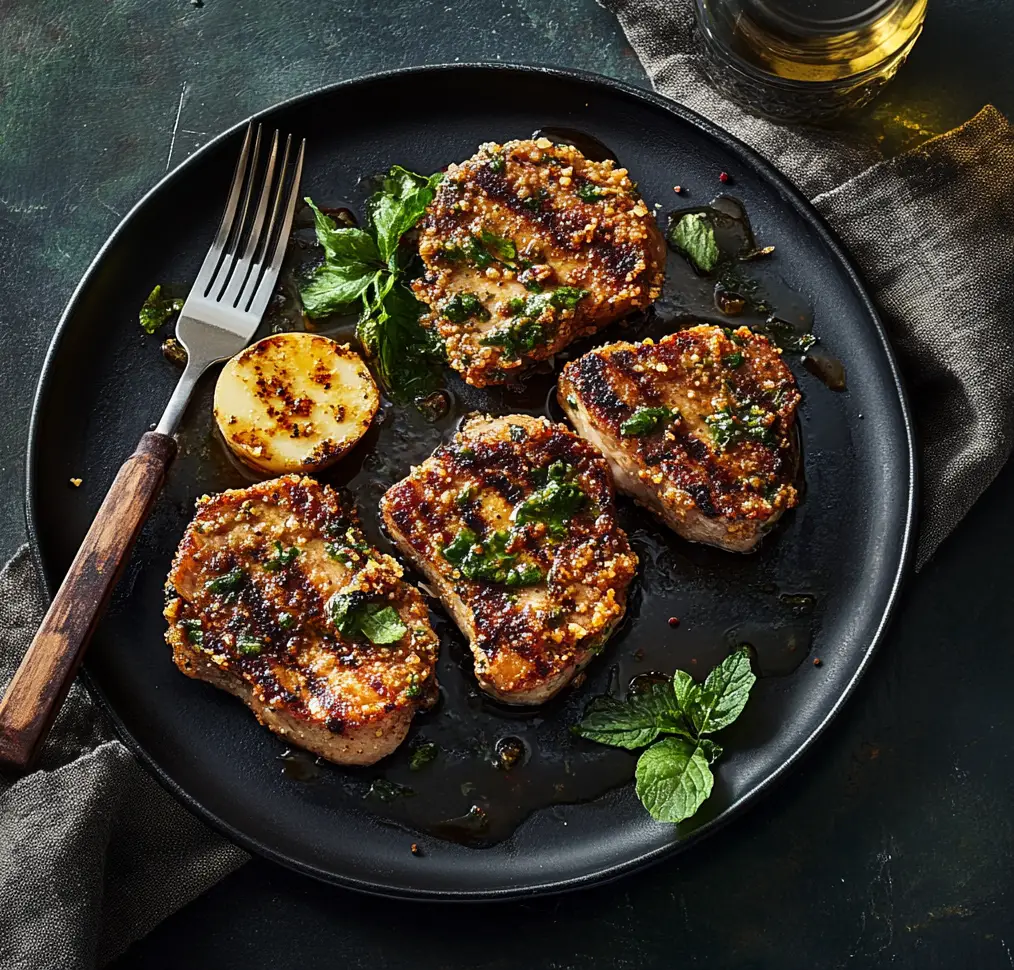 Italian Breaded Pork Chops