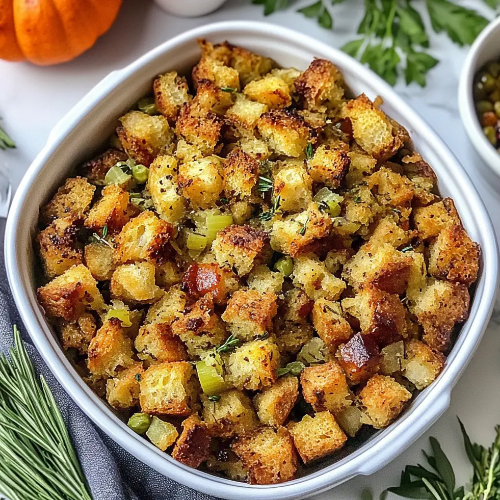 Grandma’s Classic Thanksgiving Stuffing