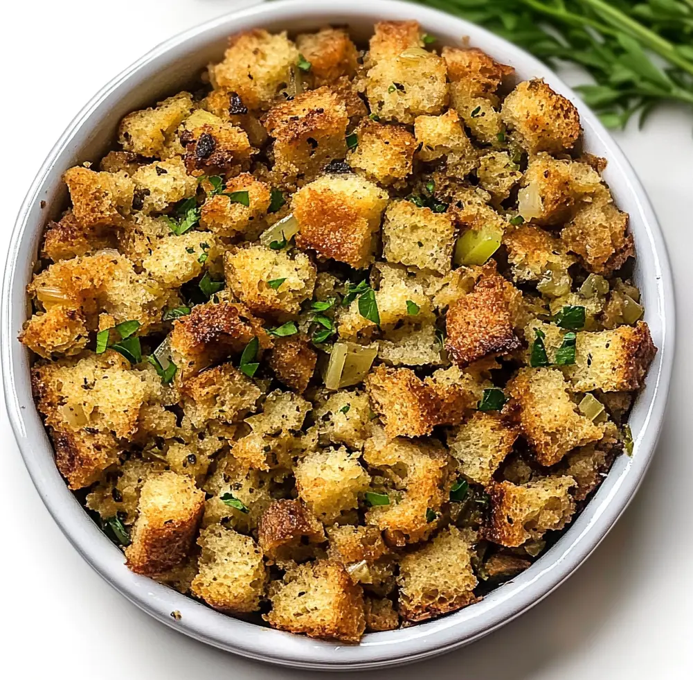 Grandma’s Classic Thanksgiving Stuffing