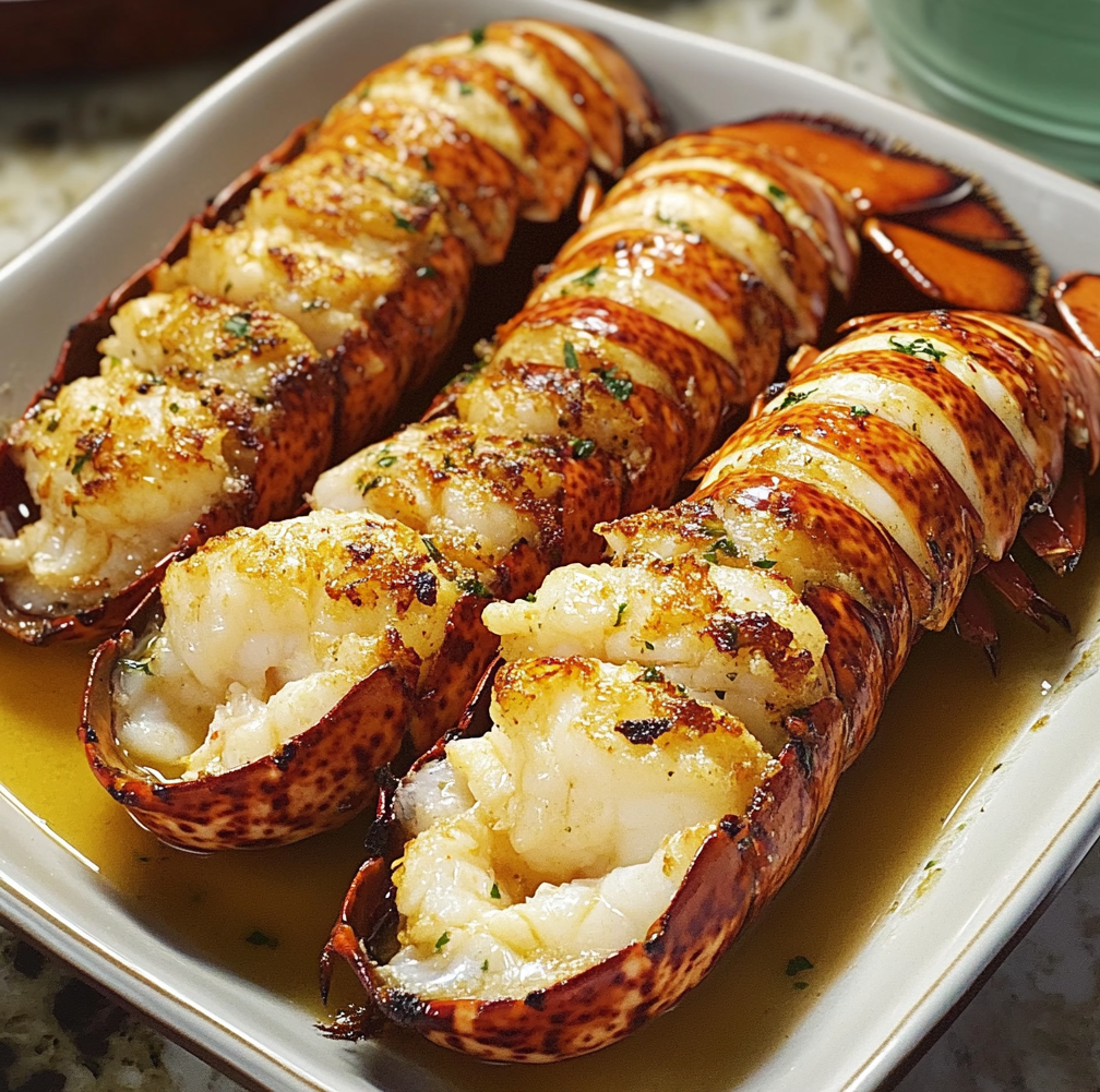 Broiled Lobster Tails