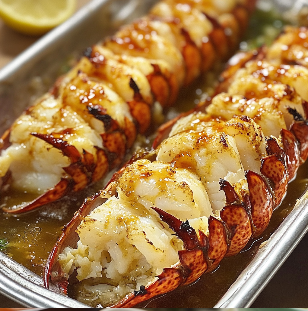 Broiled Lobster Tails