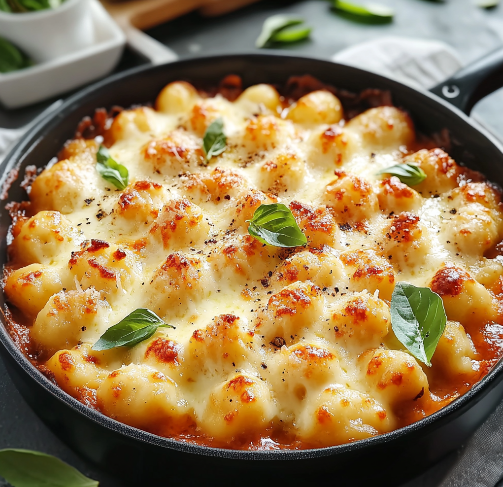 Alfredo Gnocchi Bake