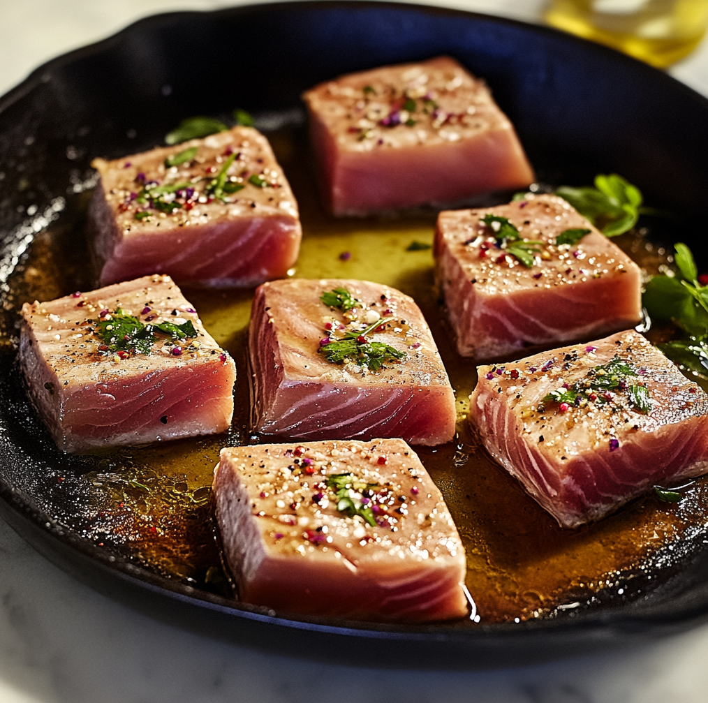 Seared Ahi Tuna Steaks