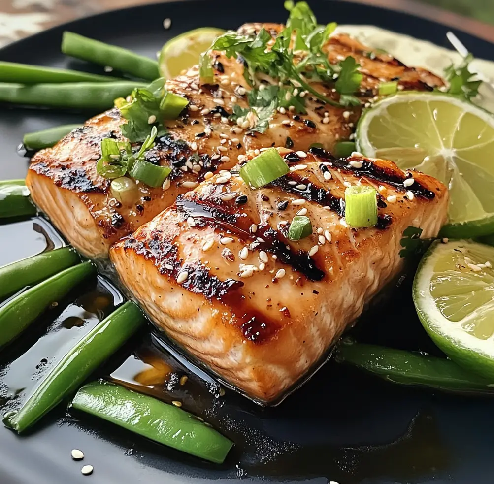 Grilled Sesame Salmon