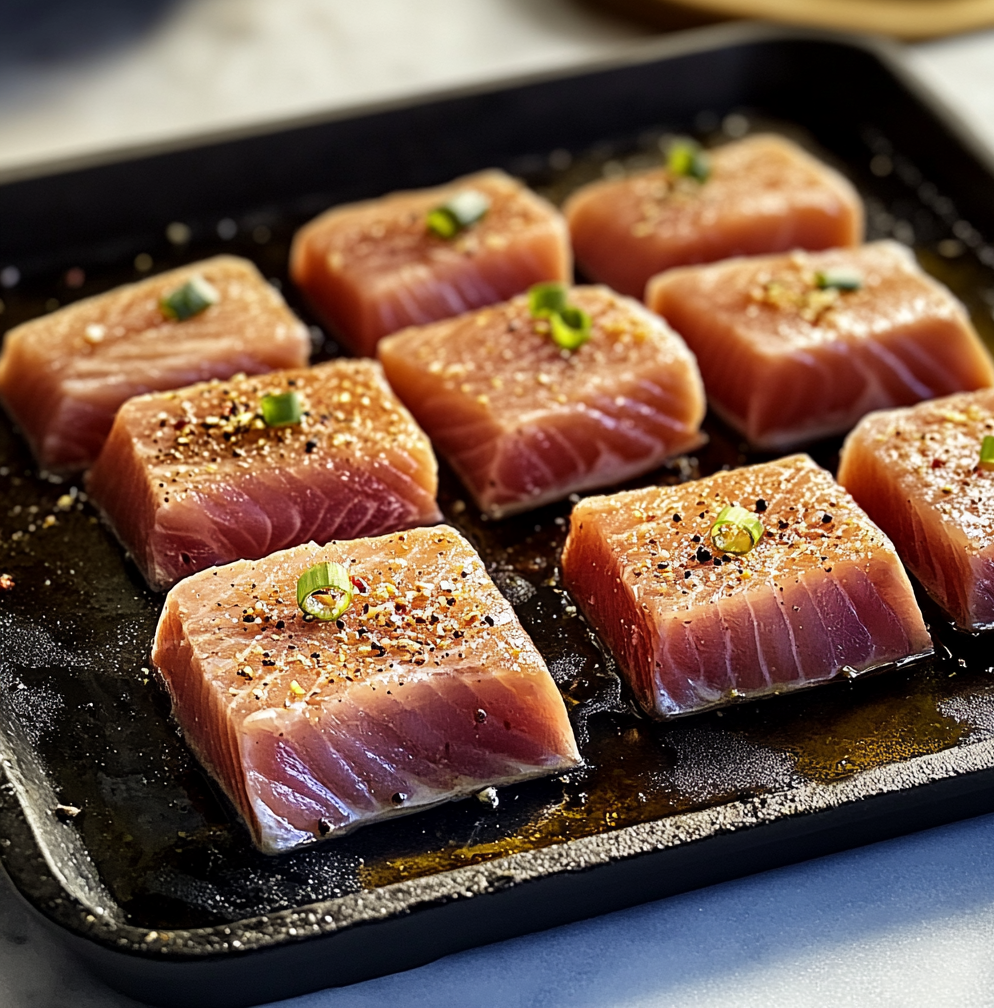 Seared Ahi Tuna Steaks