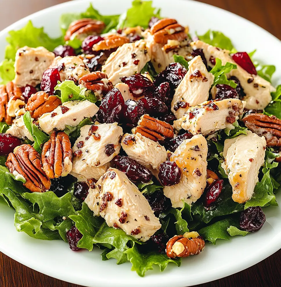Cranberry Pecan Chicken Salad