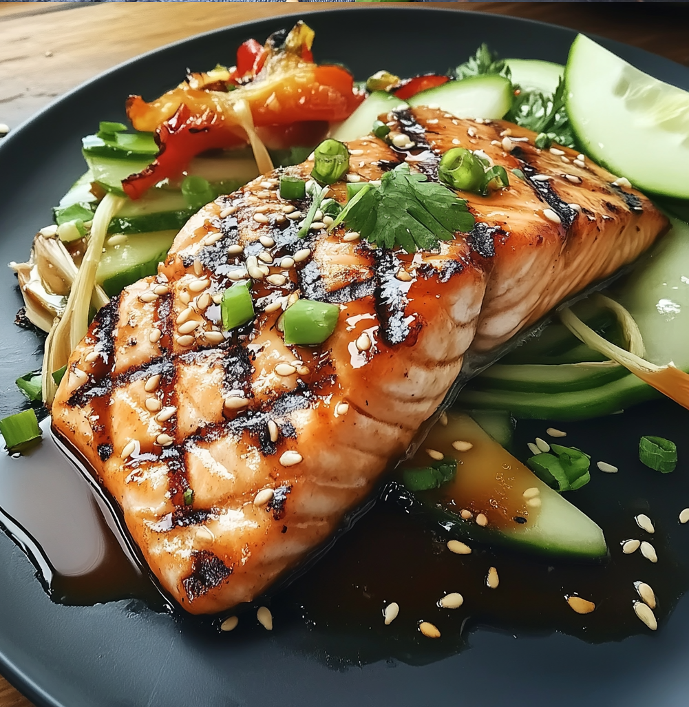 Grilled Sesame Salmon
