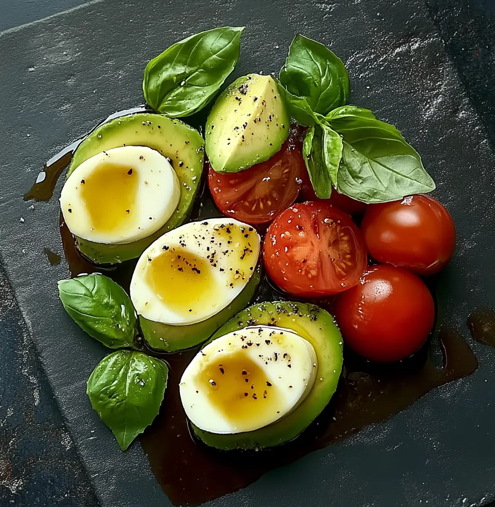 Avocado Caprese Salad