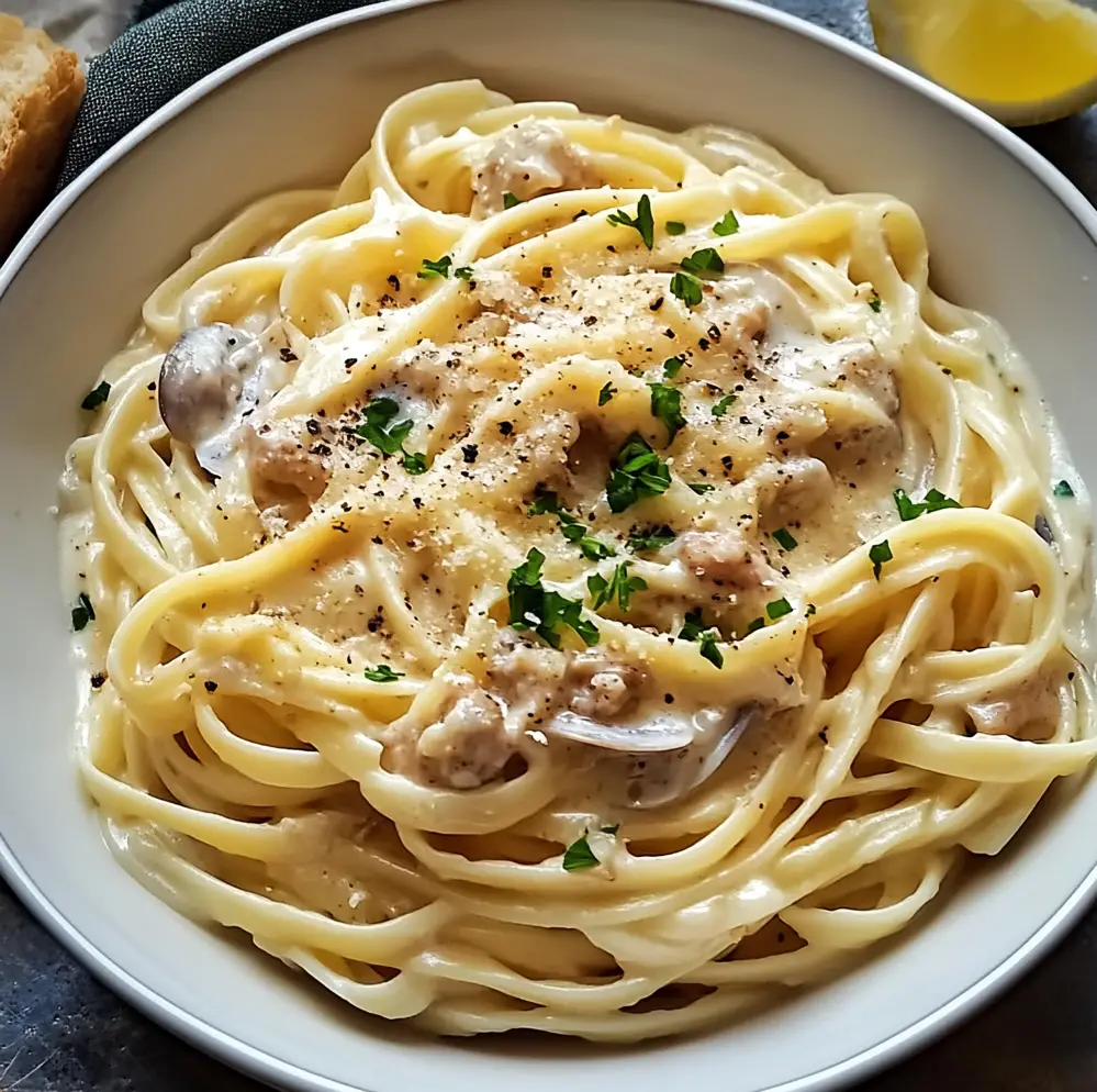 Linguine with White Clam Sauce