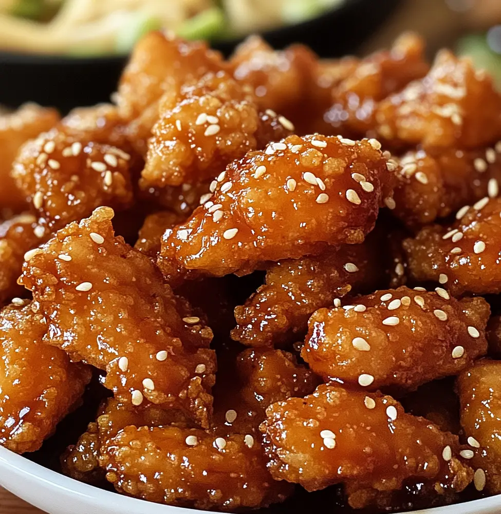 Crispy Sesame Chicken