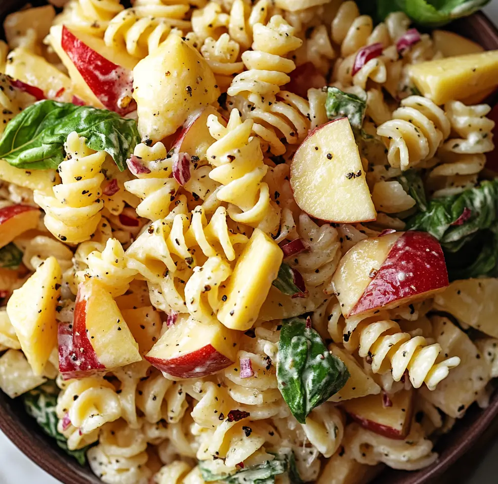 Autumn Apple Pasta Salad