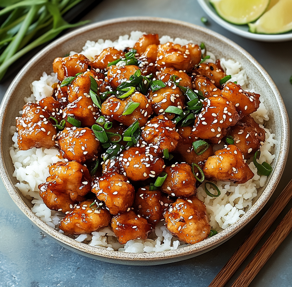 Crispy Sesame Chicken
