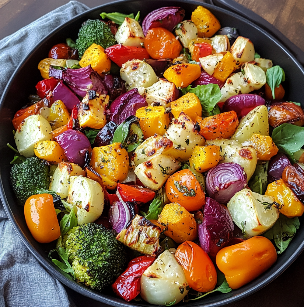 Roasted Fall Vegetable Salad