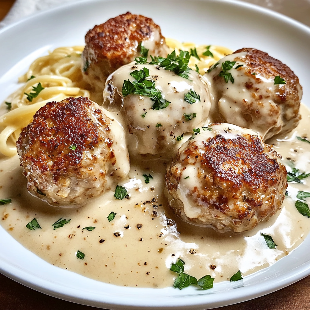 Chicken Cordon Bleu Meatballs