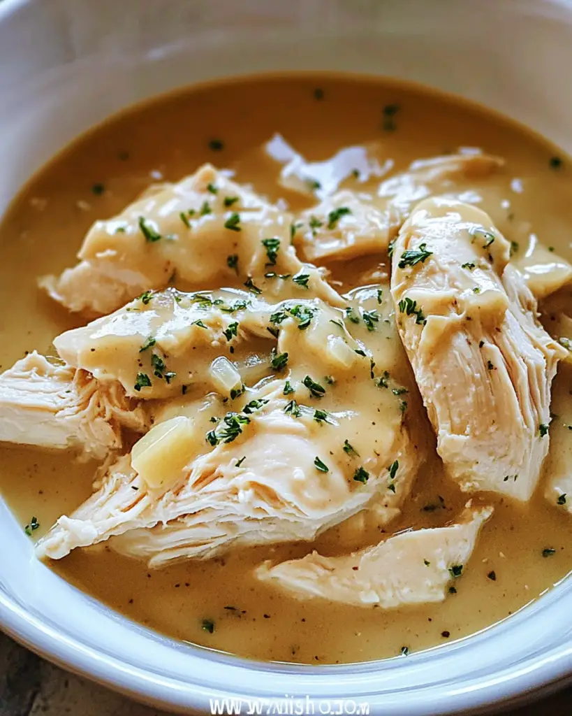 Crockpot Chicken and Gravy
