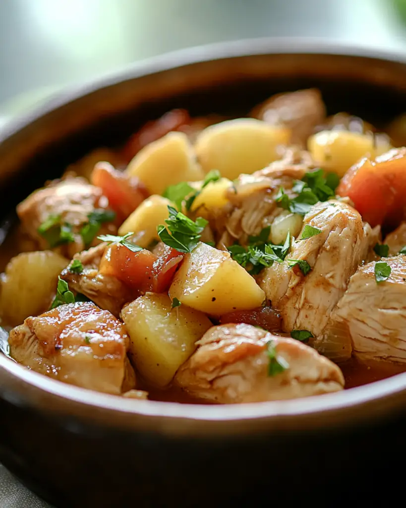 Hawaiian Crock-Pot Chicken