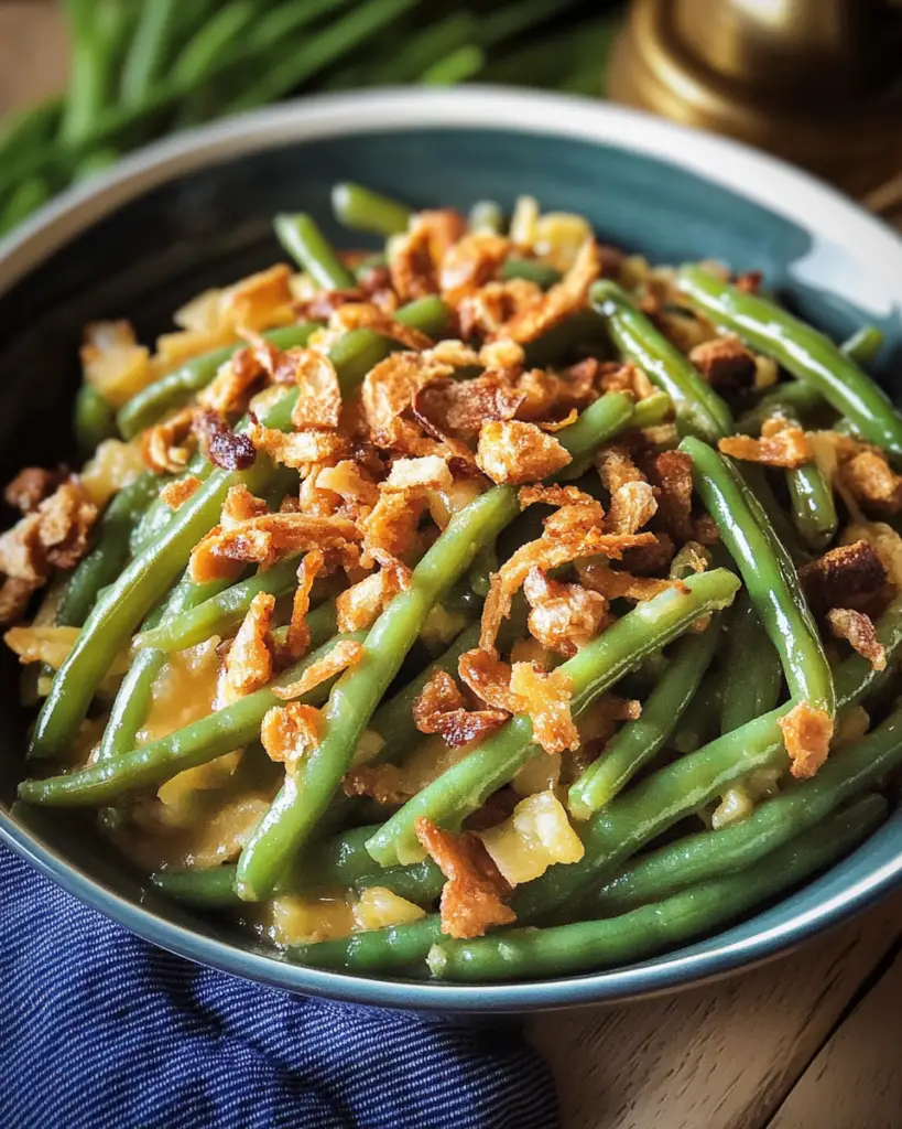Keto Green Bean Casserole