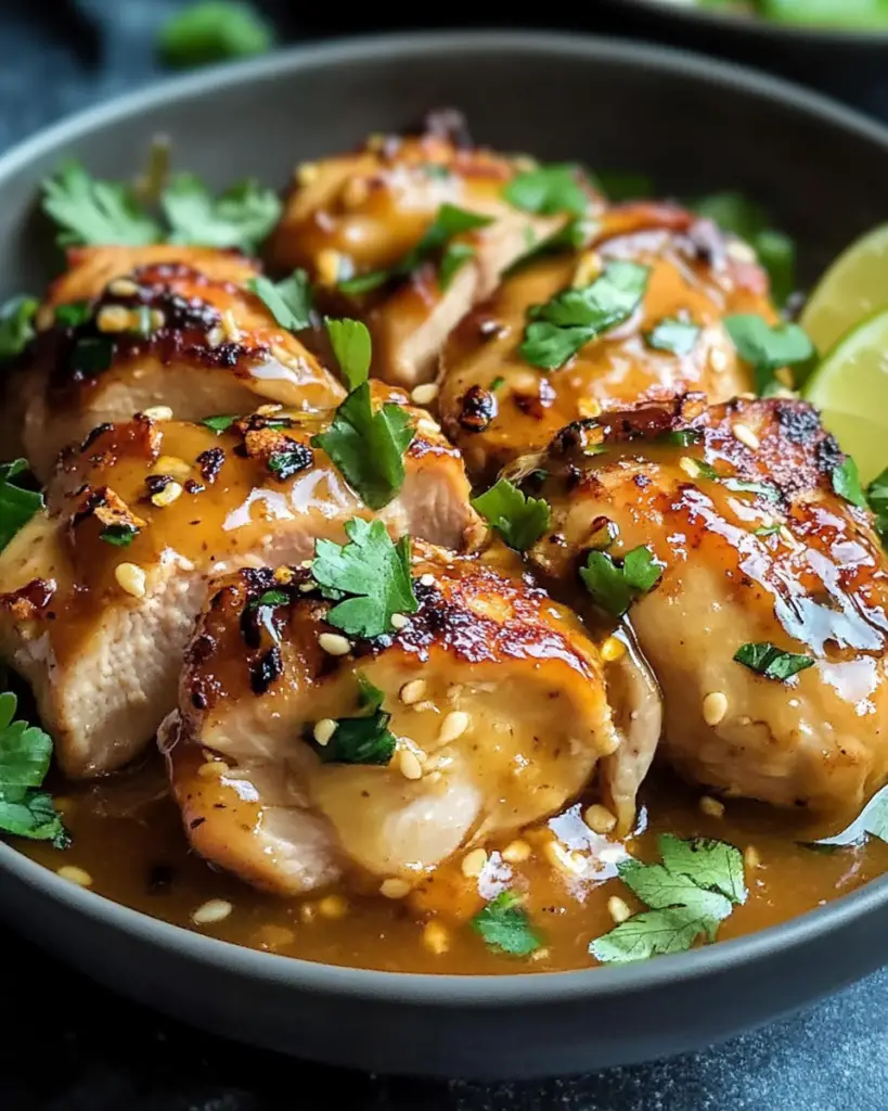 Slow Cooker Honey Mustard Chicken