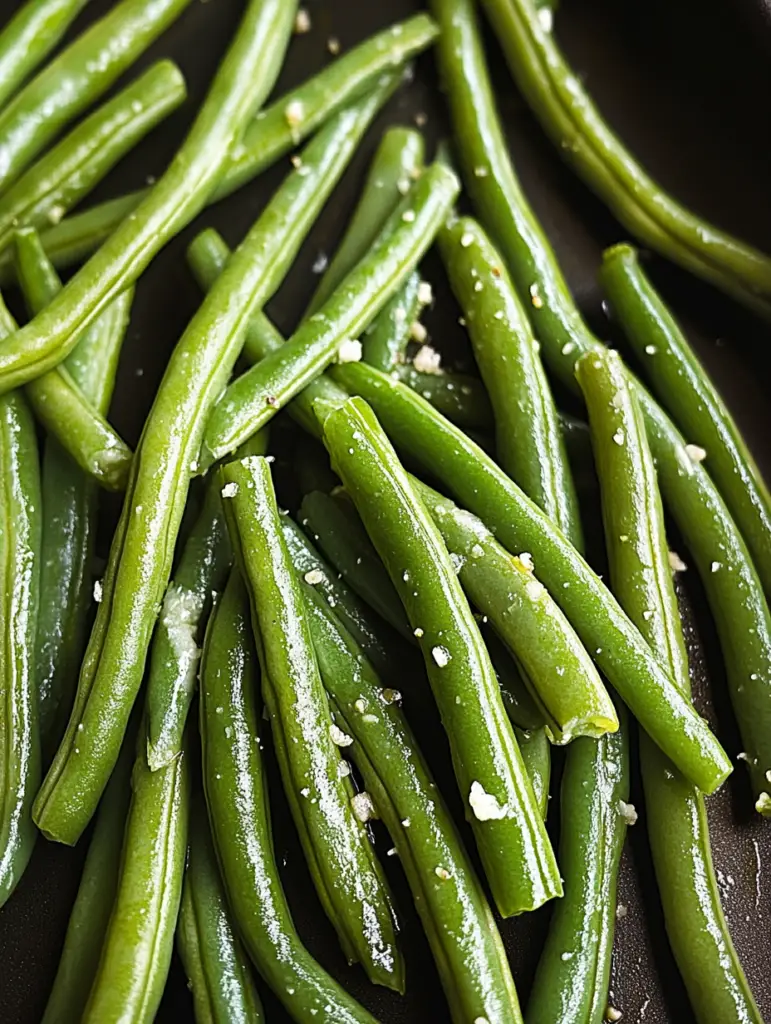 Garlic Parmesan Green Beans