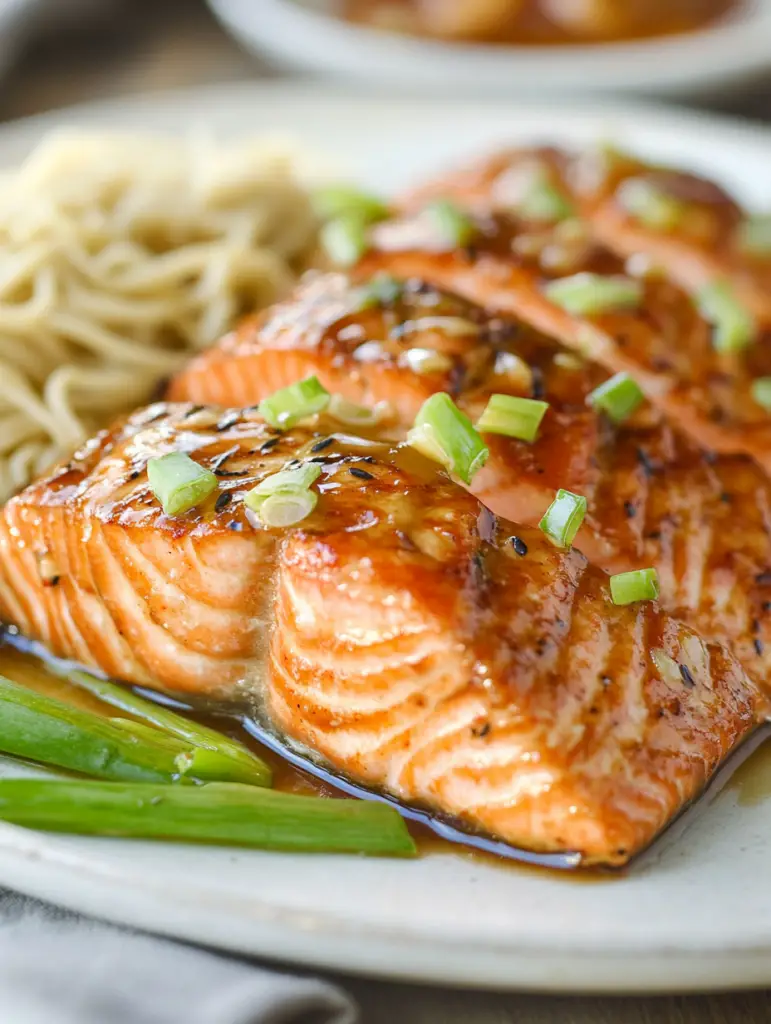 Pan-Seared Teriyaki Salmon