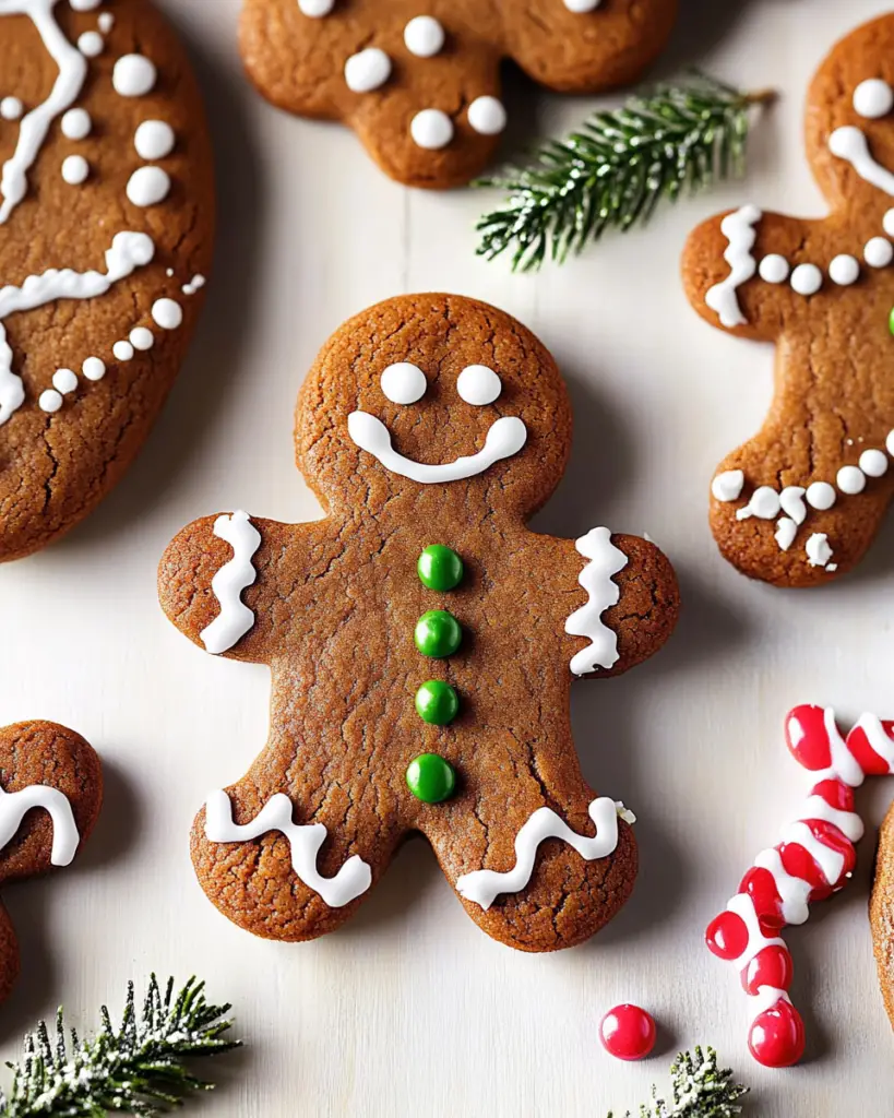 Soft & Chewy Gingerbread Men Cookies