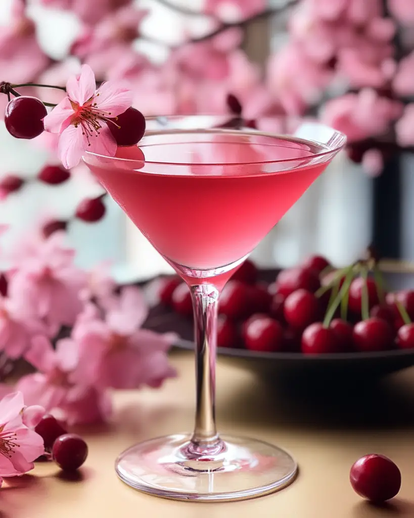 Cherry Blossom Martini