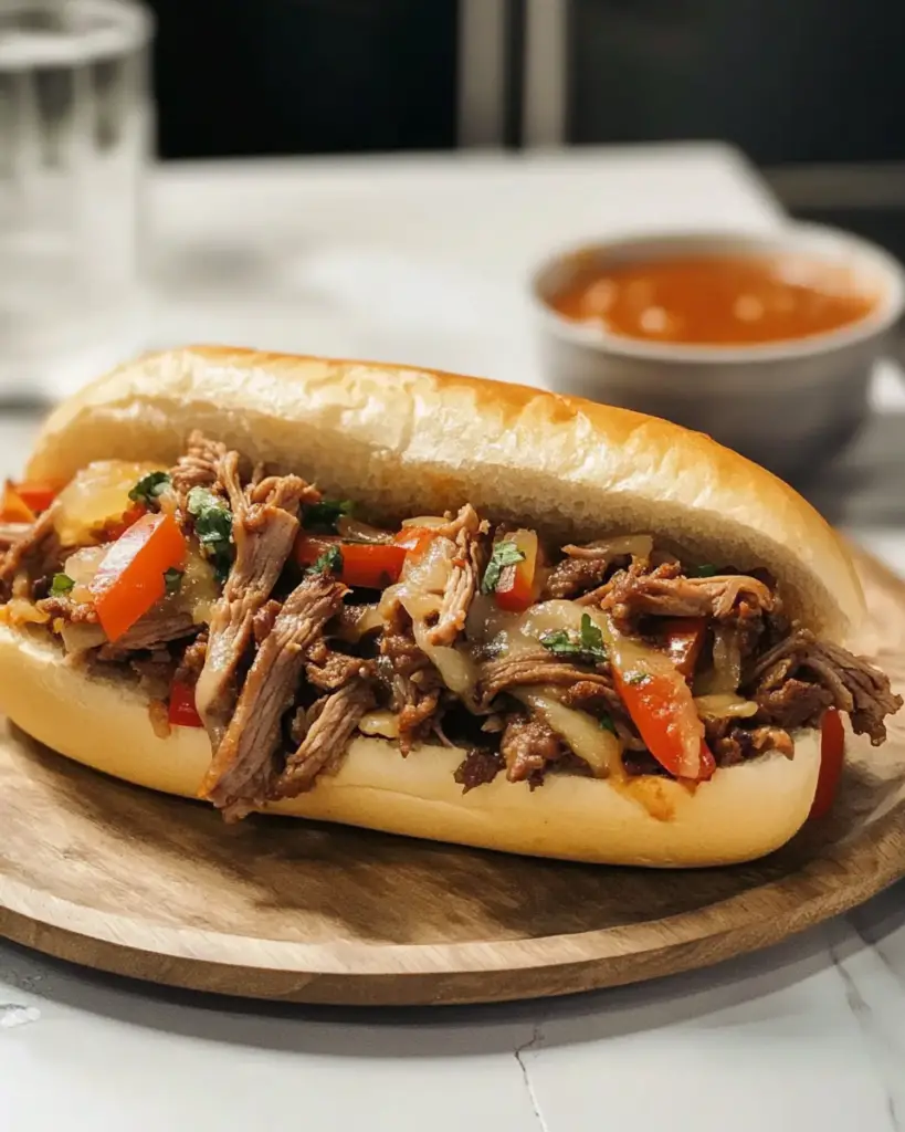 Crockpot Philly Cheesesteak