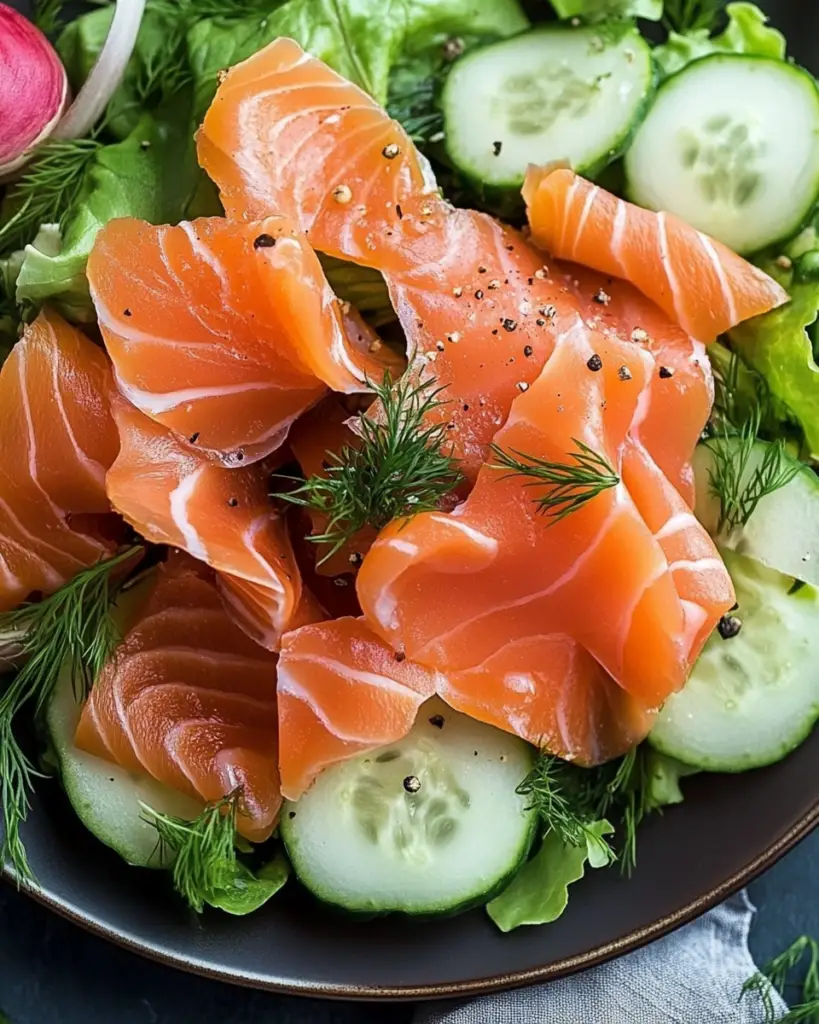 Smoked Salmon Salad