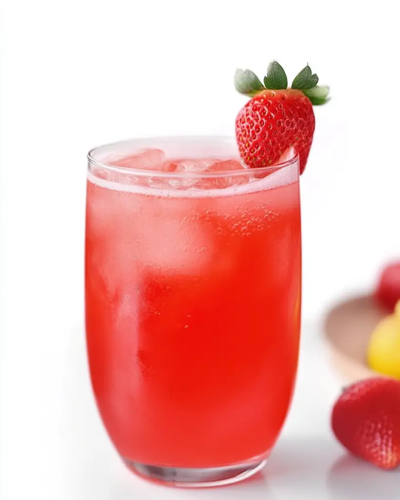 Strawberry Lemonade Mocktail