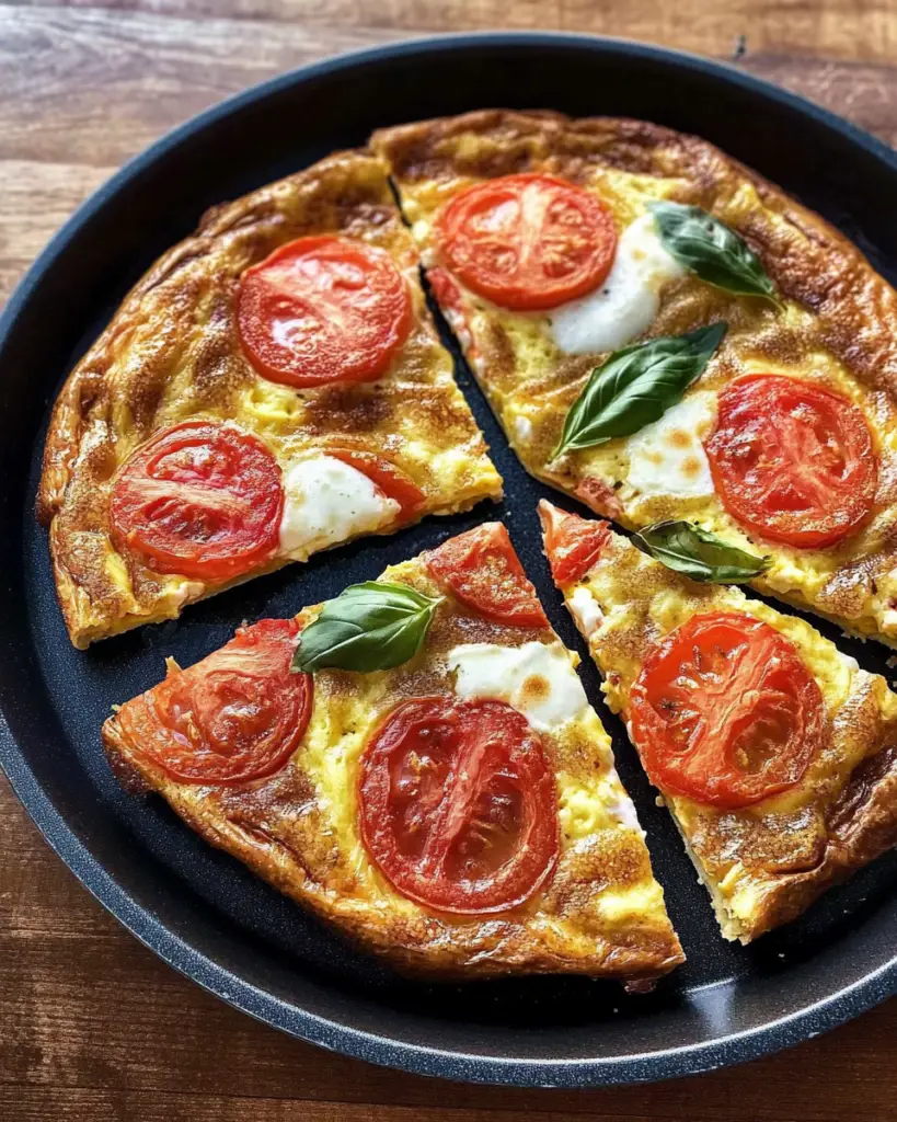 Caprese-Inspired Frittata Delight