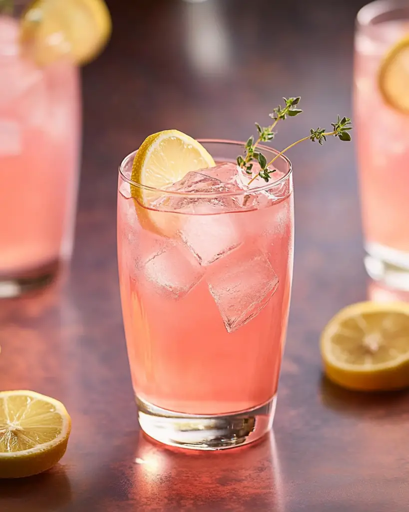 Pink Lemonade Cocktail