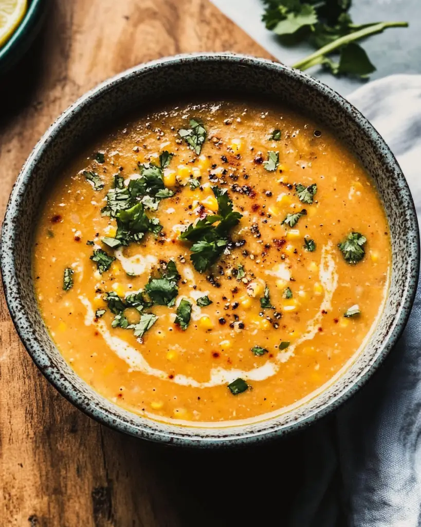 Mexican Street Corn Soup