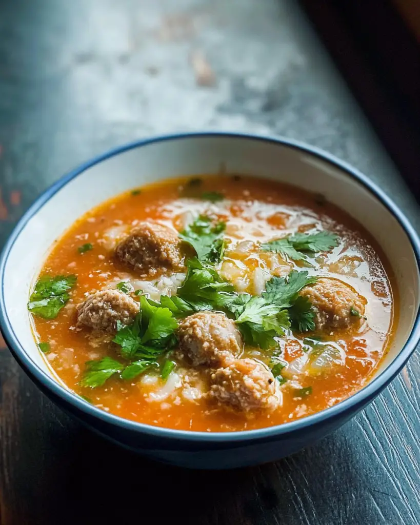 Albondigas Soup