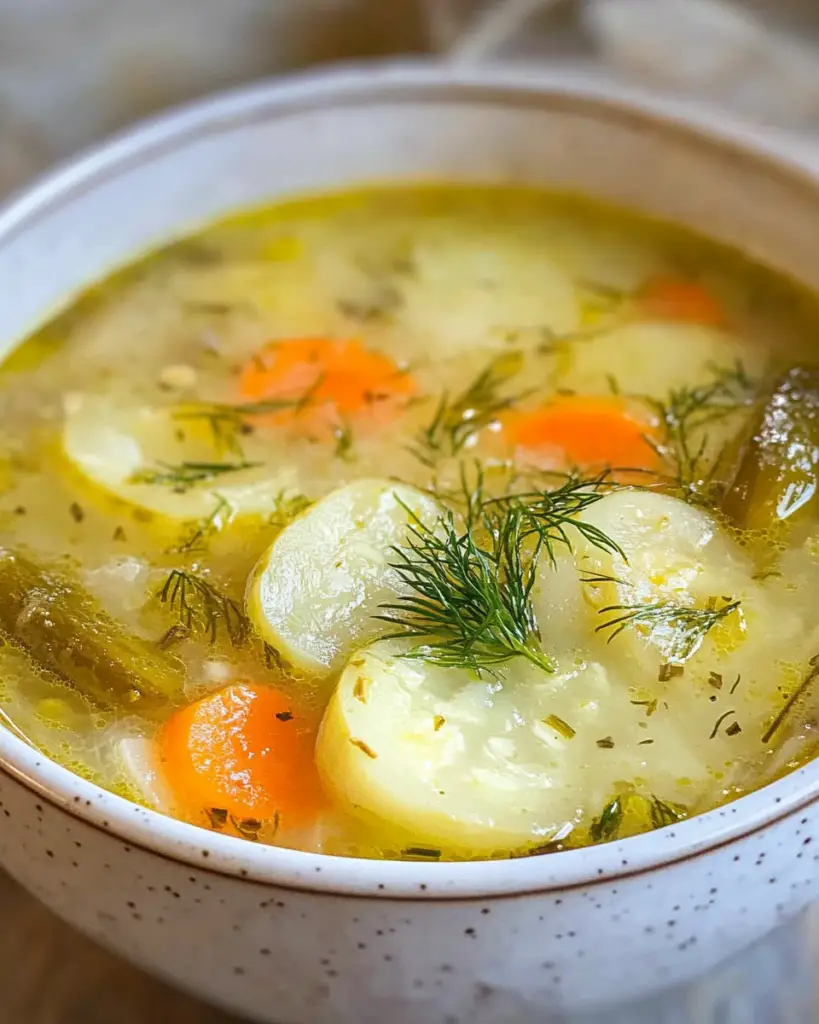 Dill Pickle Soup