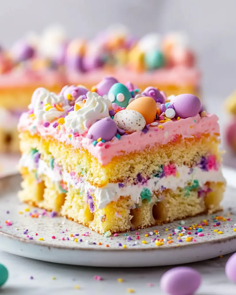 Easter Poke Cake