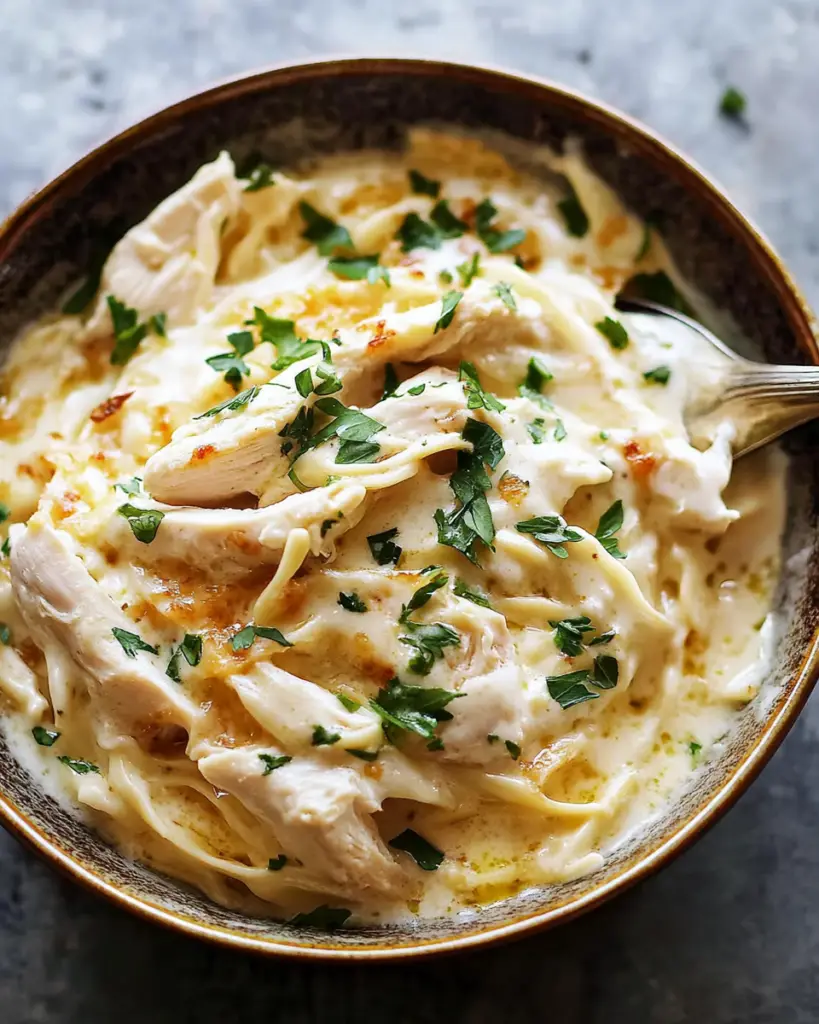 Rotisserie Chicken Alfredo
