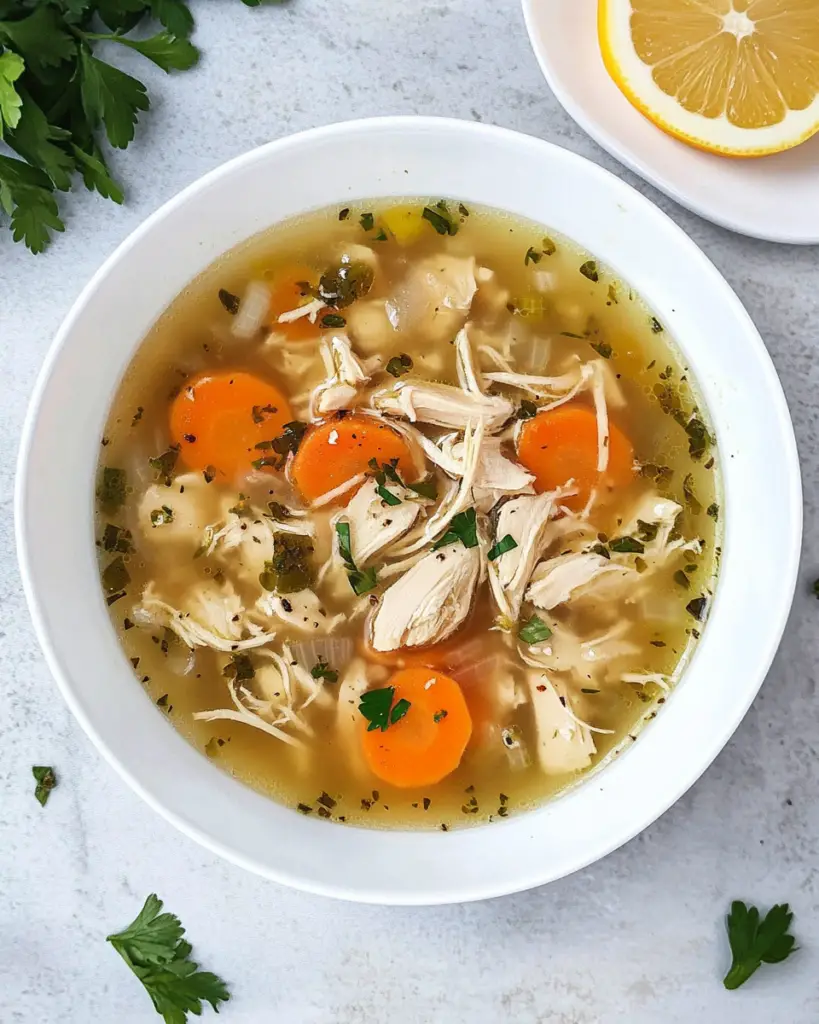 Bone Broth Chicken Soup