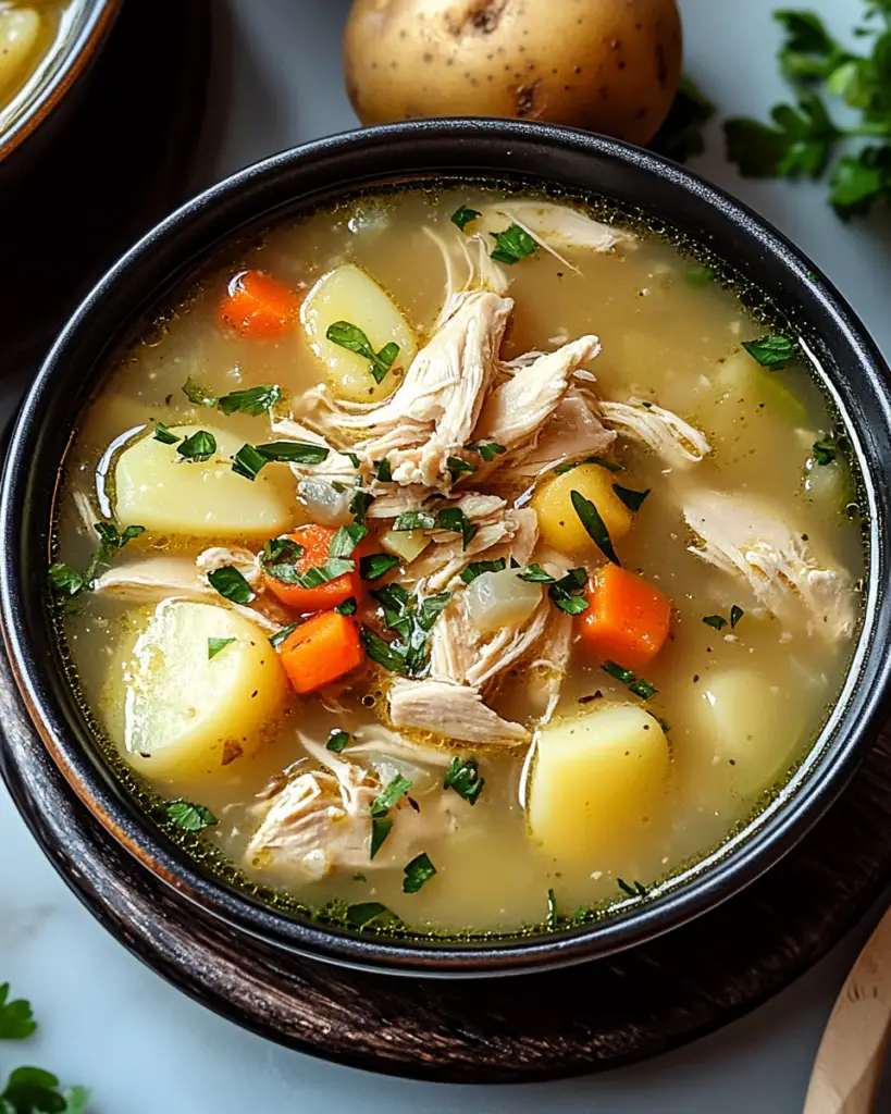 Chicken Soup with Potatoes