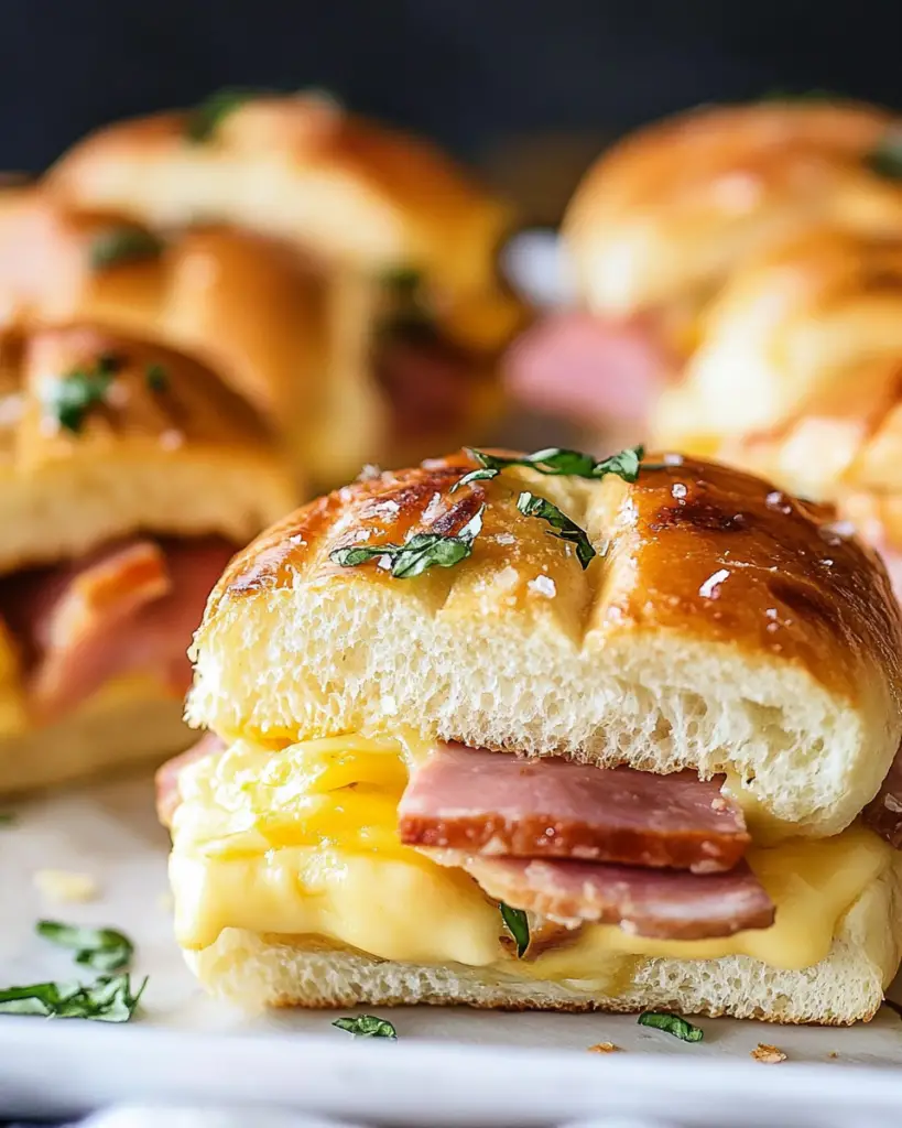 Ham and Cheese Sliders