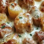 Garlic Parmesan Crockpot Chicken and Potatoes