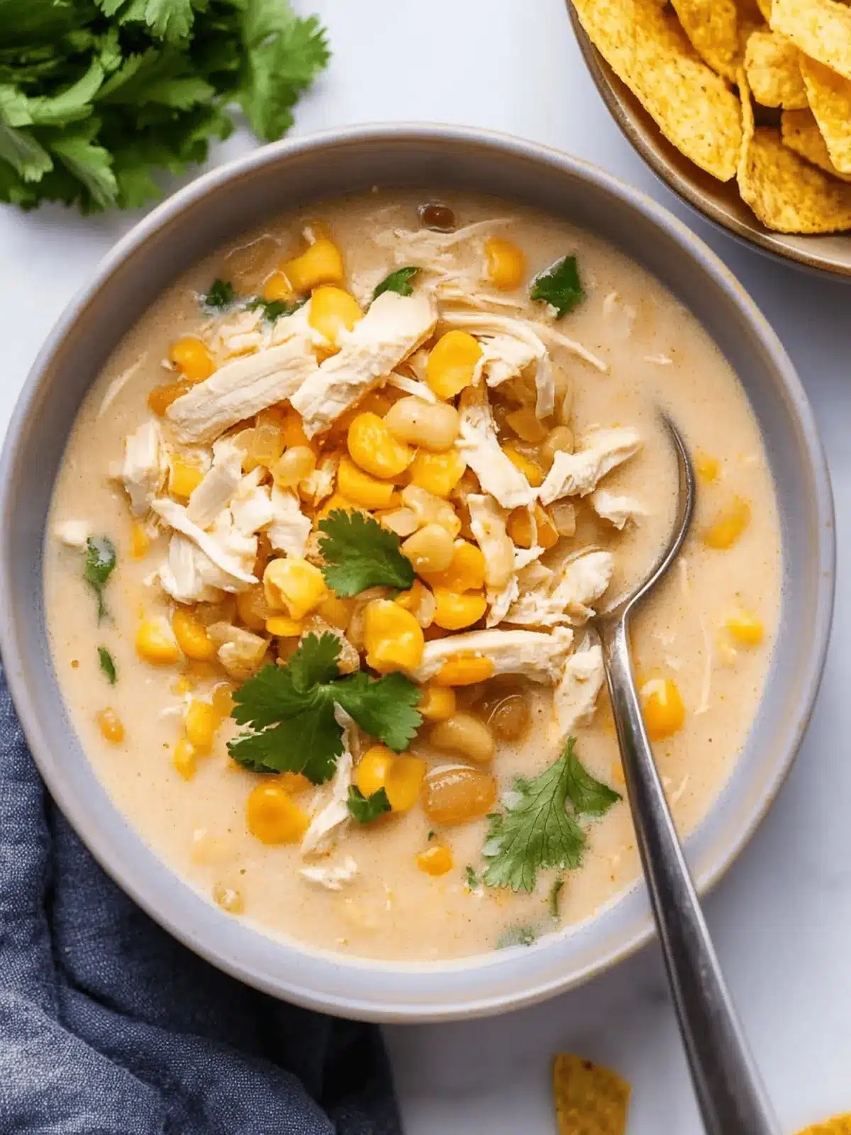 The BEST White Chicken Chili
