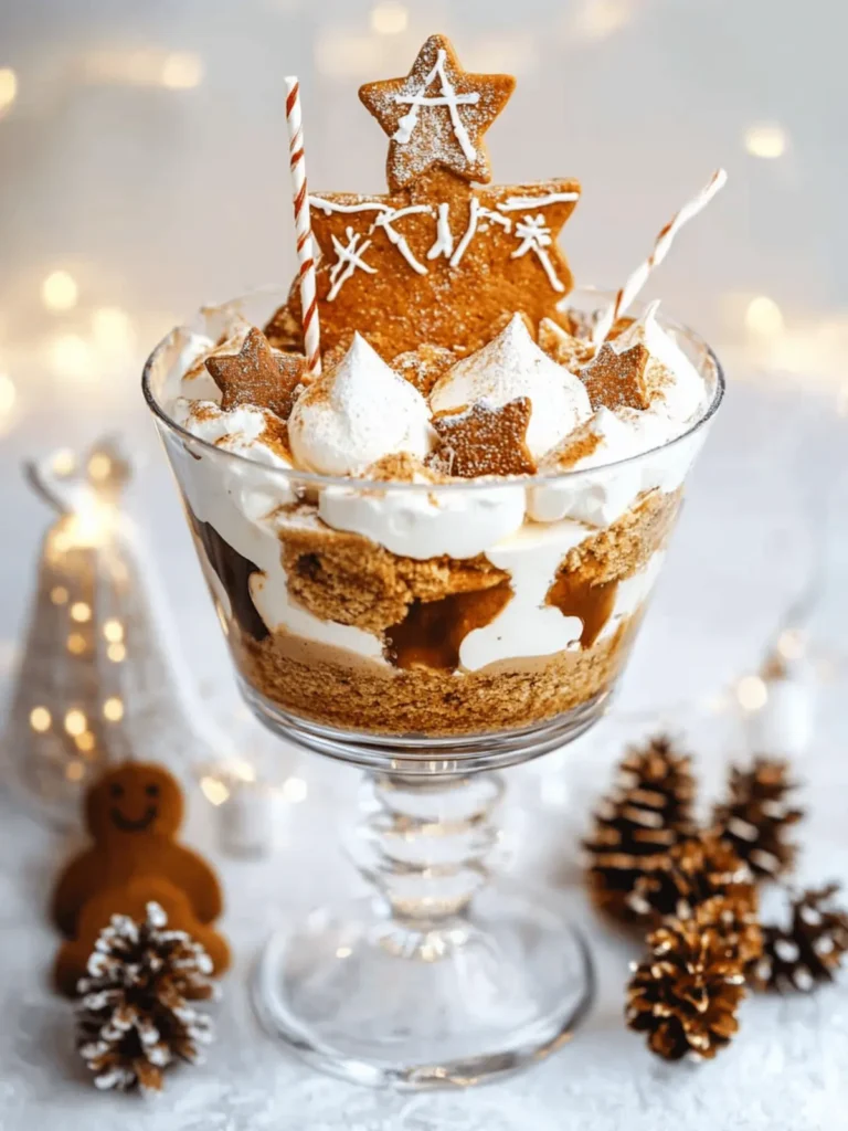 Gingerbread Trifle