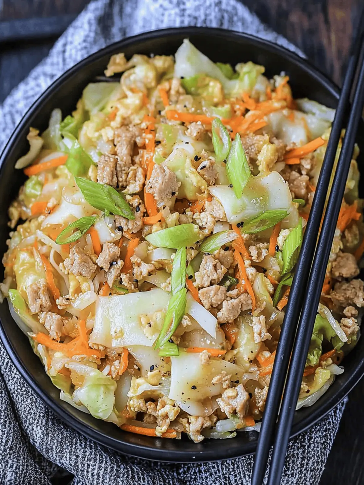 Egg Roll in a Bowl
