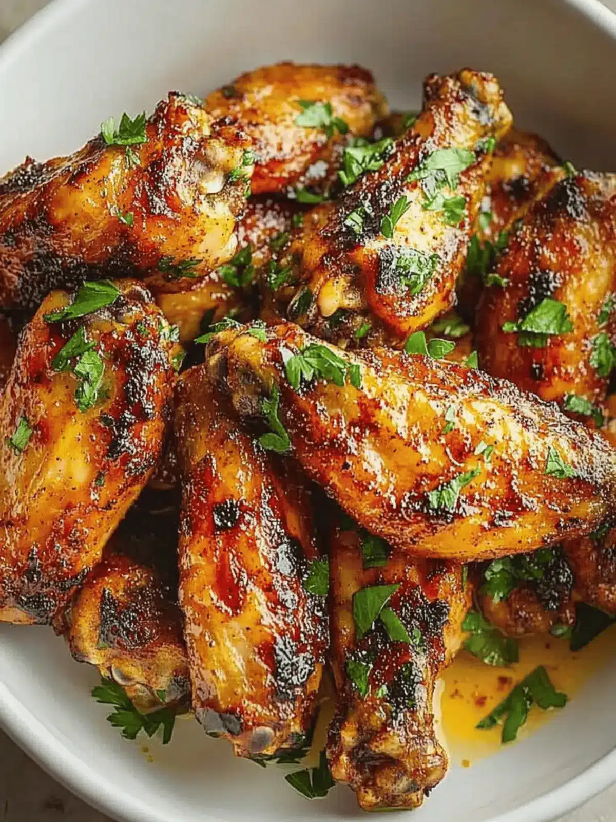 Cajun Garlic Chicken Wings