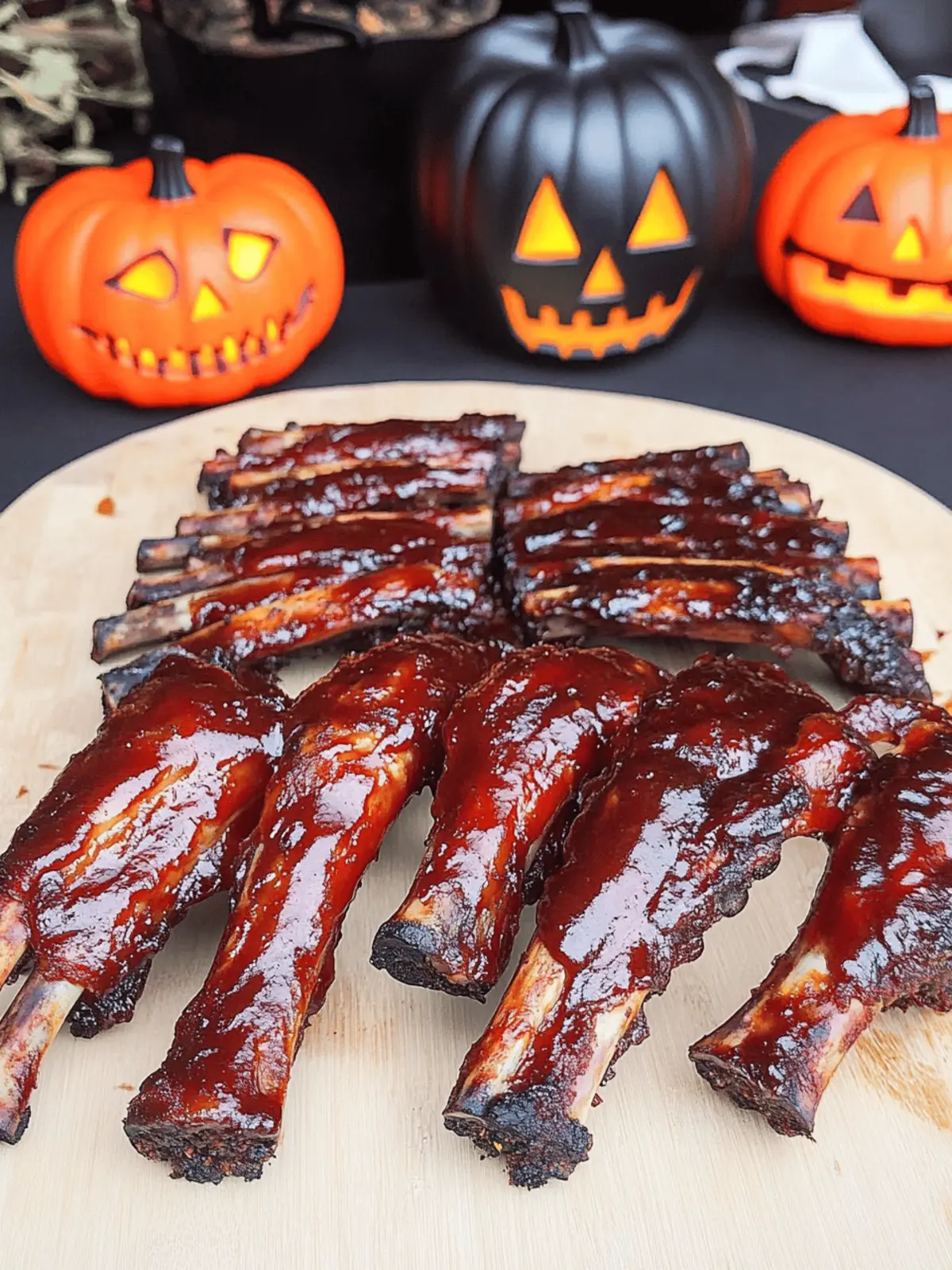 Spooky Party Ribs