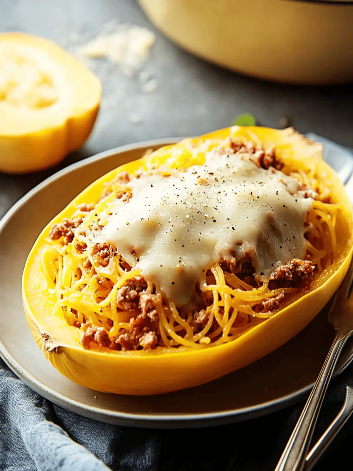 Million Dollar Spaghetti Squash Pasta