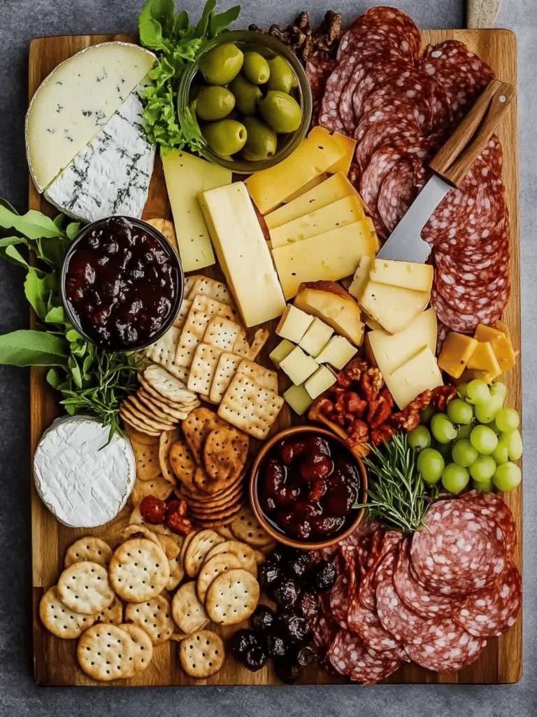 Thanksgiving Cheese Board