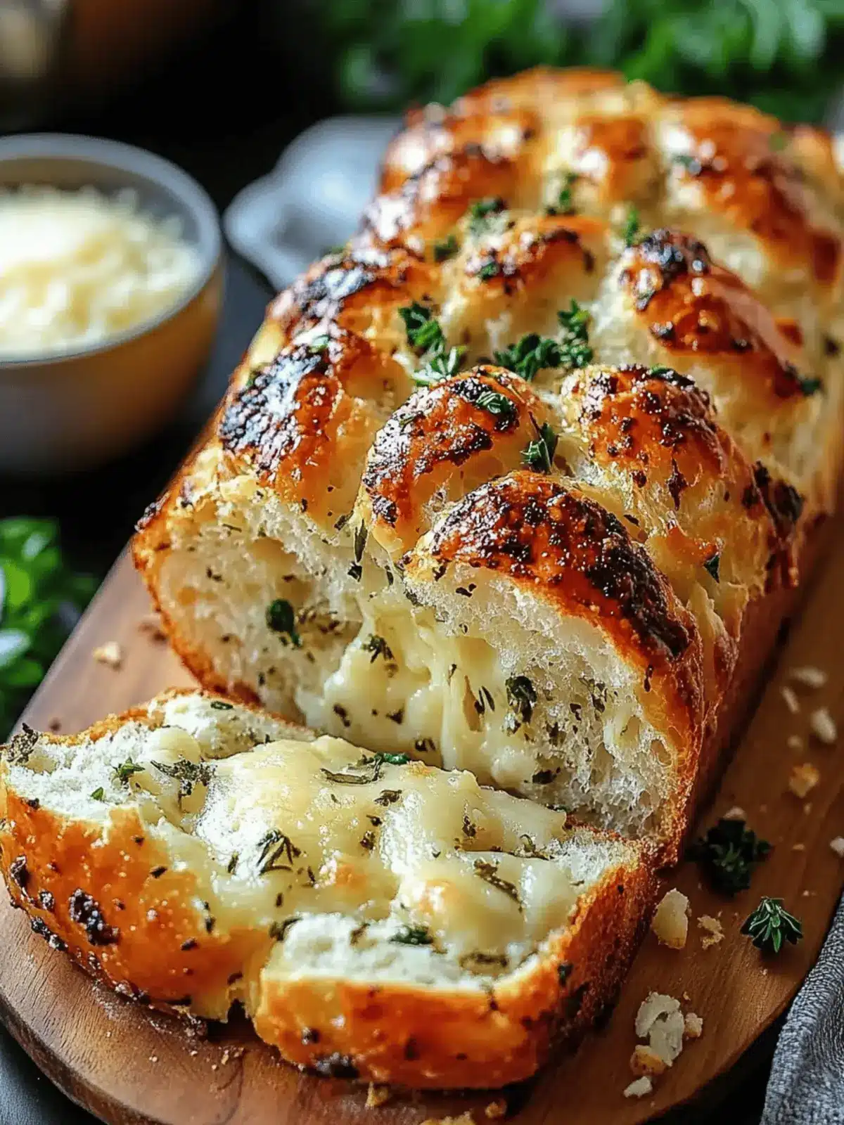 Italian Herb Cheese Bread